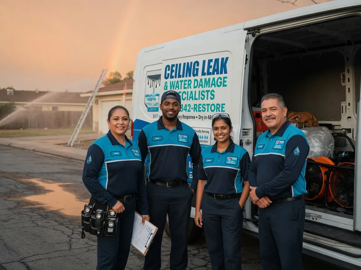 Ceiling Leak Cleanup company in Midlothian, TX