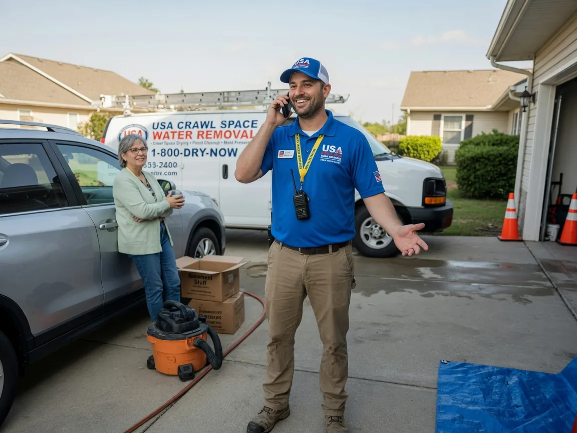 Crawl Space Water Removal Midlothian, TX FAQs